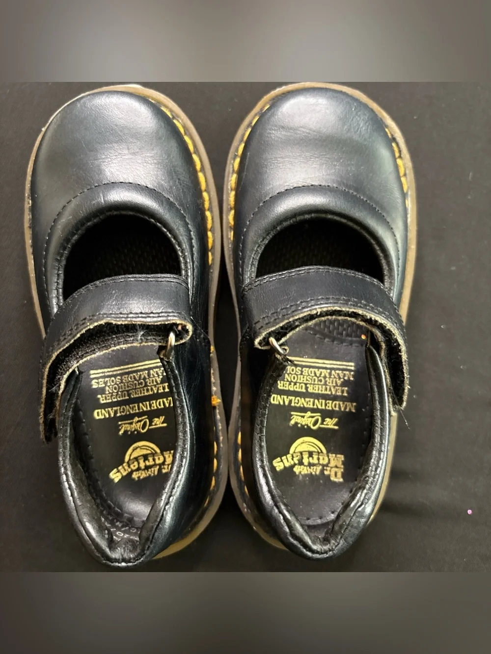 Kids NWO tags  Dr. Martens Mary Jane Shoes Strap Shoes  Black Size US 8 Girls